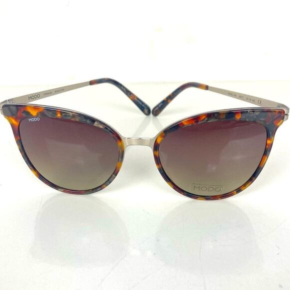 MODO 454 Titanium Polarized Tortoise Sunglasses - $257. main image 8